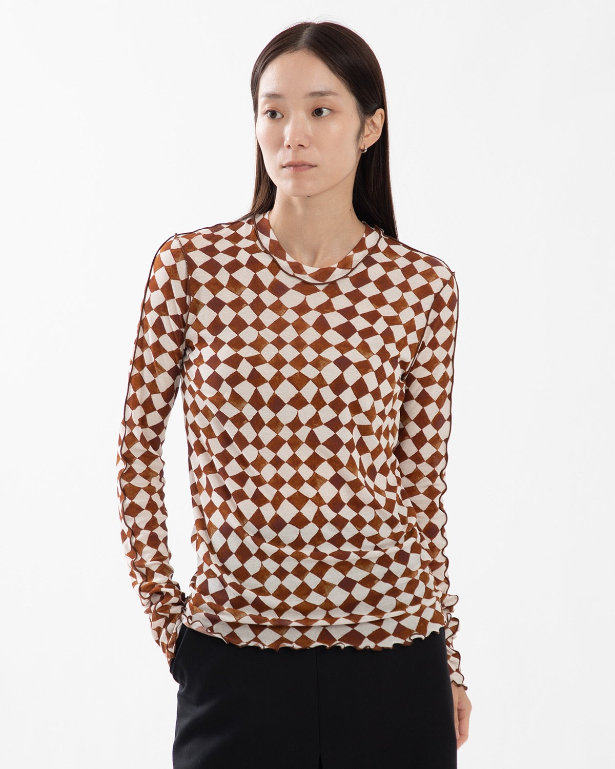 DIAMOND PRINT RIB LS PO