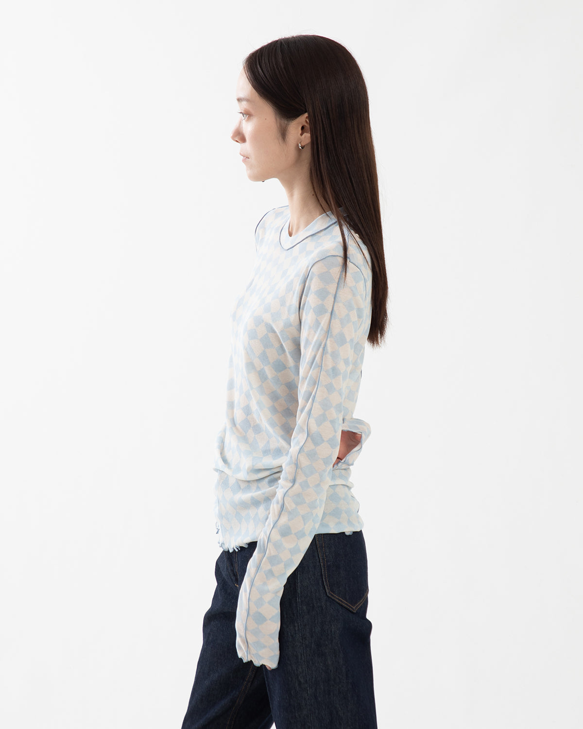 DIAMOND PRINT RIB LS PO
