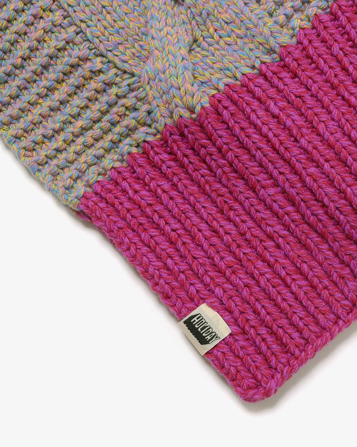 CABLEKNIT LONG MUFFLER