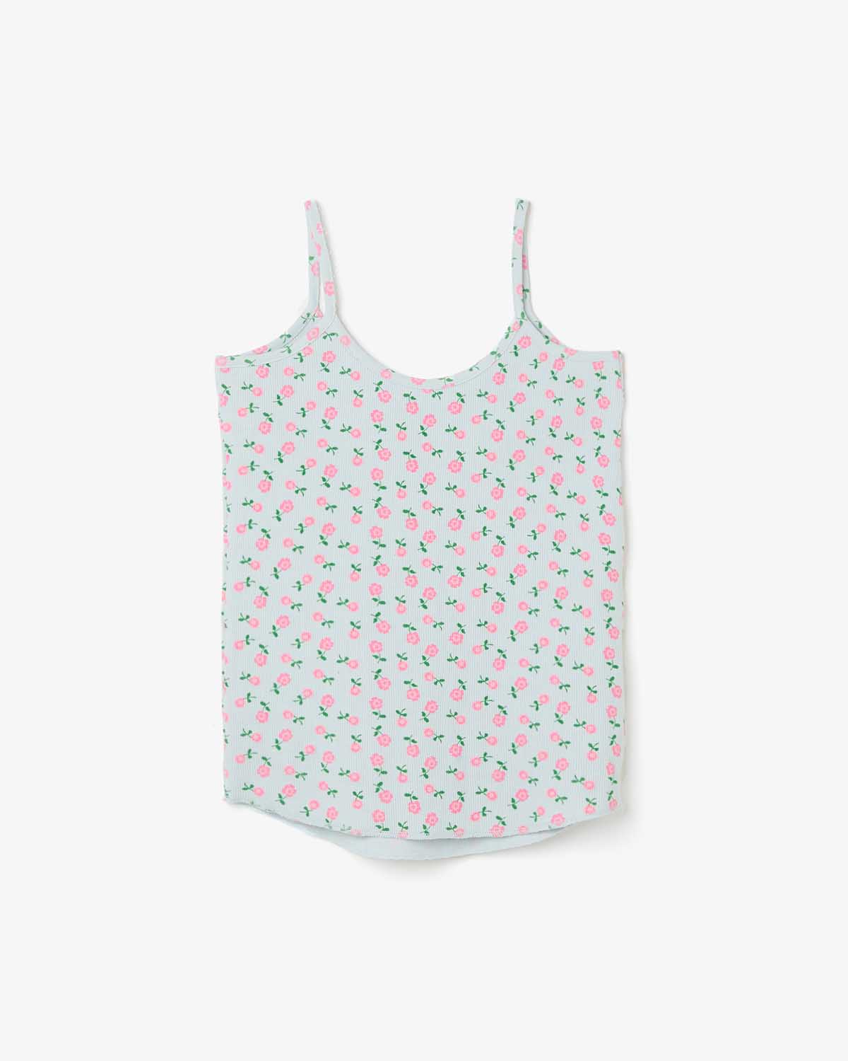SUPER RIB CAMISOLE（FLOWER）