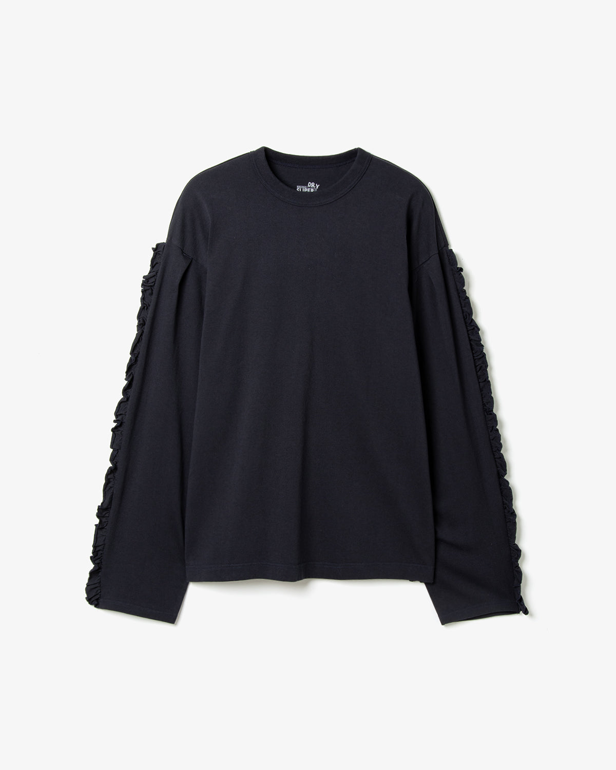 SUPER FINE DRY RUFFLE RUFFLE L/S TOPS