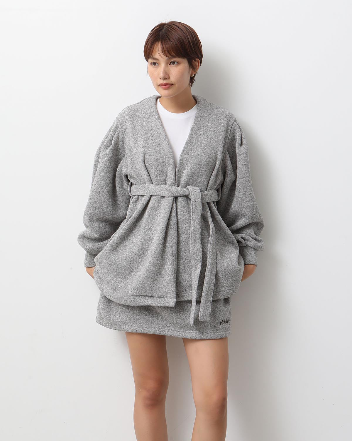 THERMAL PRO FLEECE PUFF GOWN