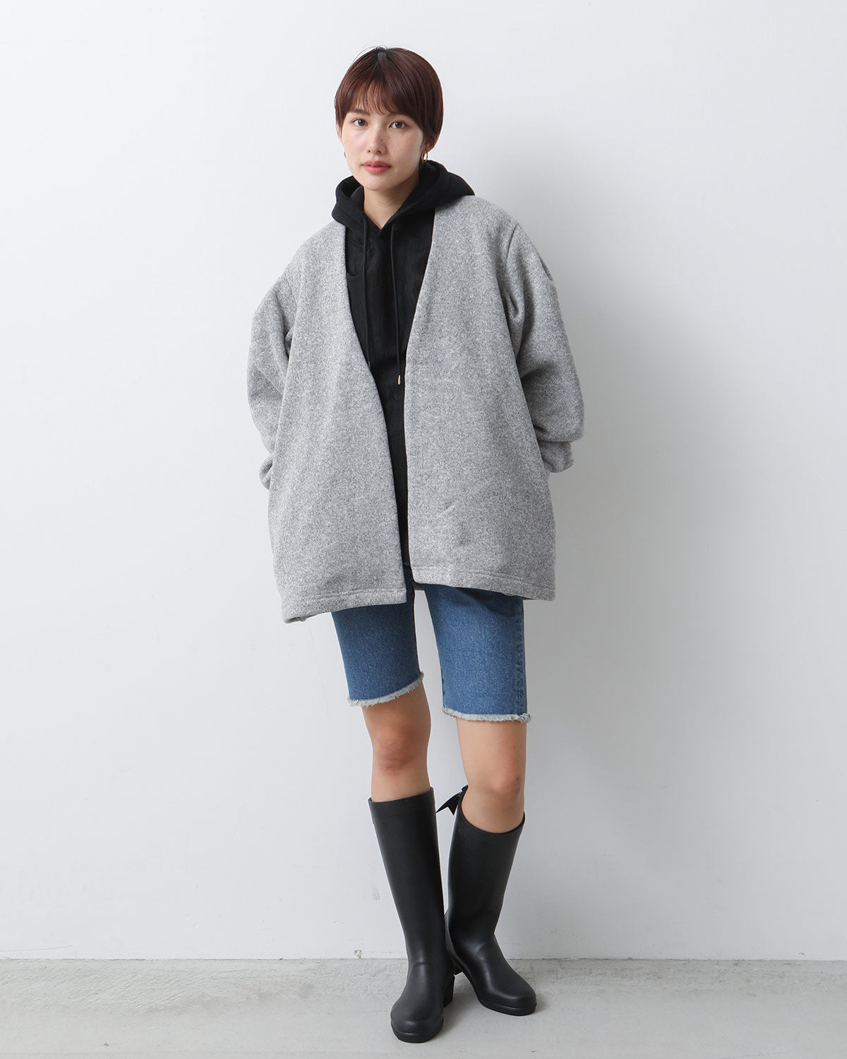 THERMAL PRO FLEECE PUFF GOWN