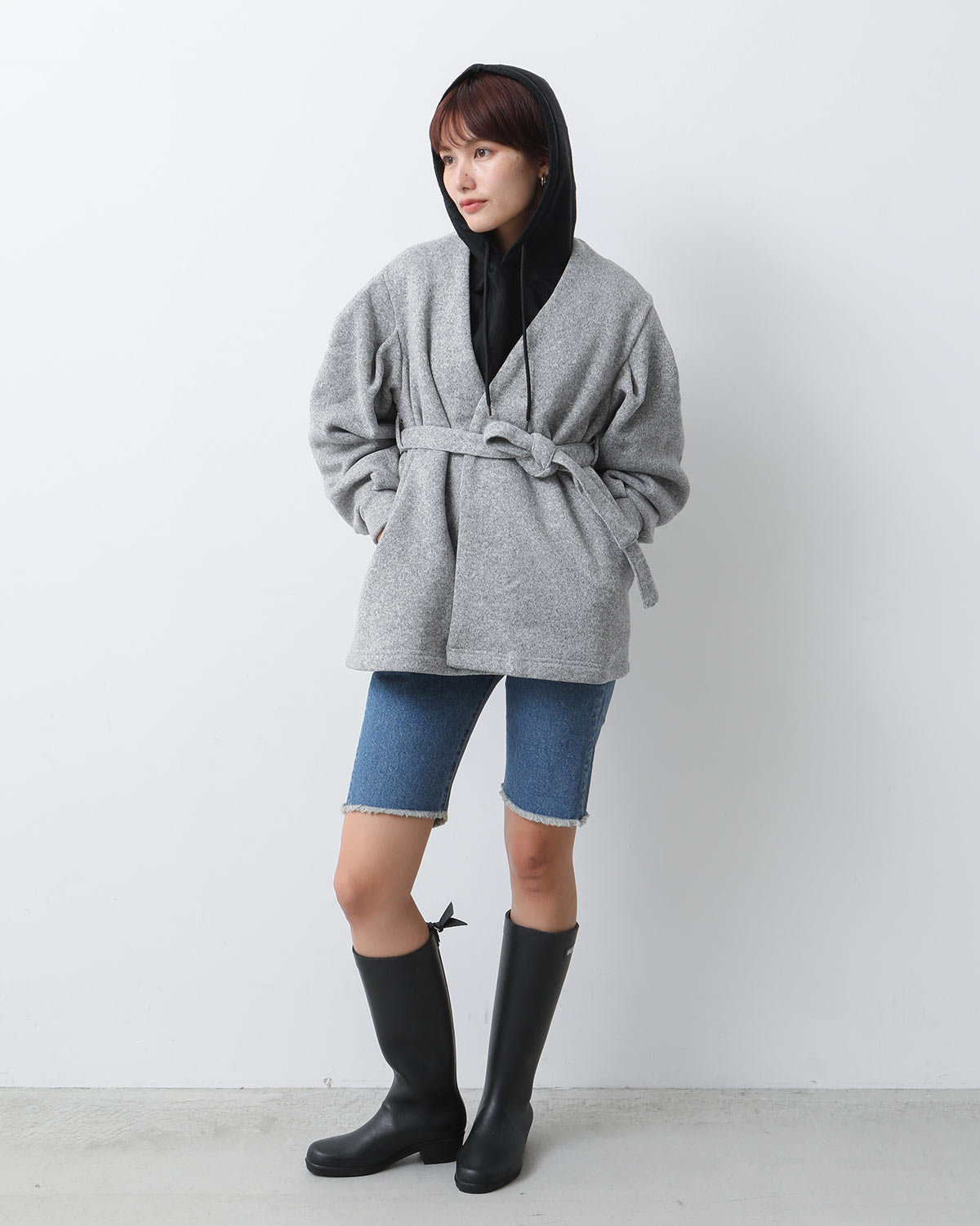 THERMAL PRO FLEECE PUFF GOWN