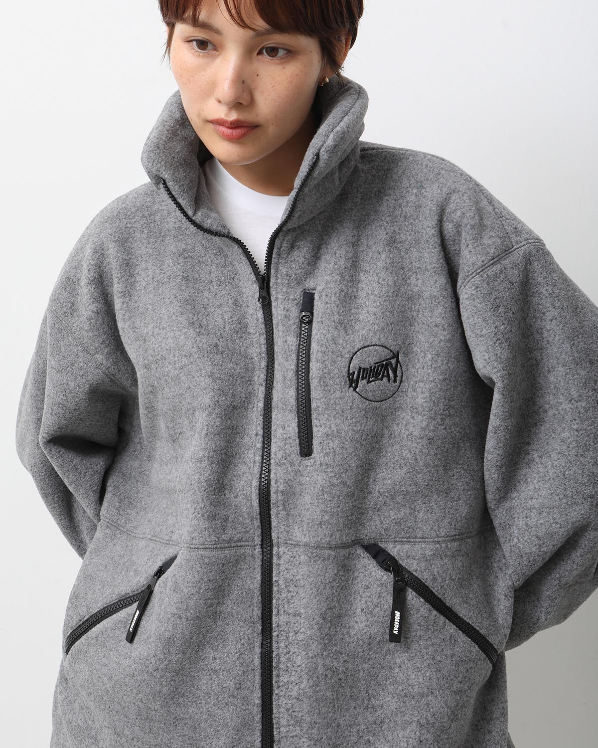 CLASSIC FLEECE ZIP UP JACKET