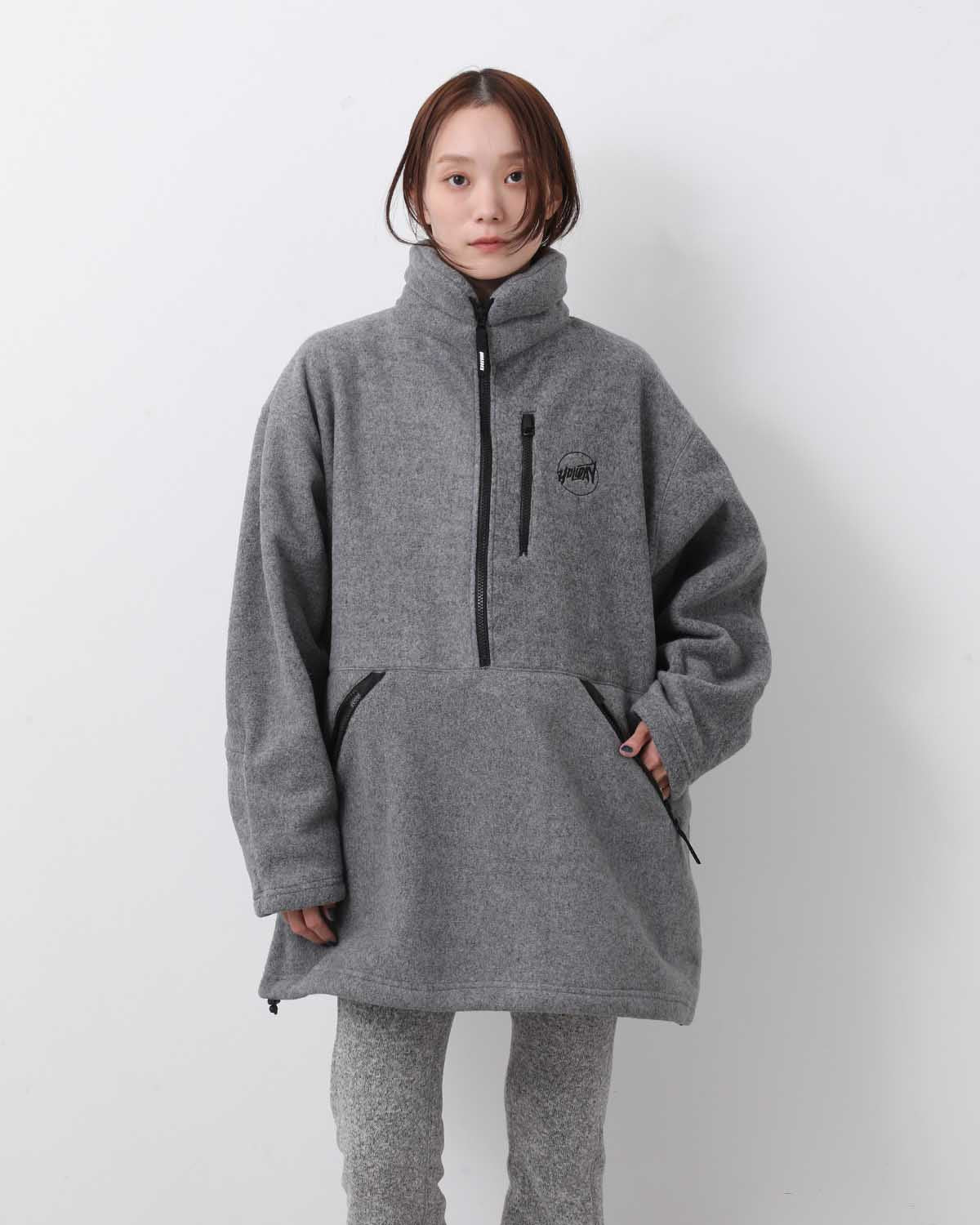 CLASSIC FLEECE ANORAK DRESS