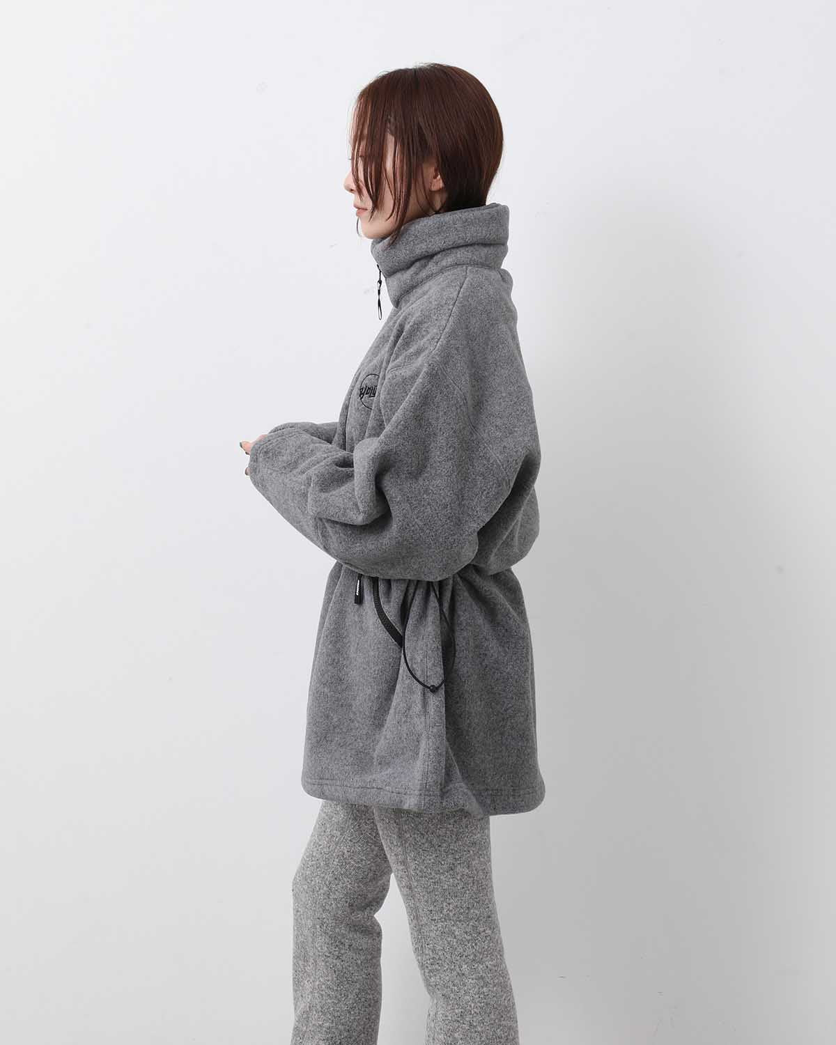 CLASSIC FLEECE ANORAK DRESS