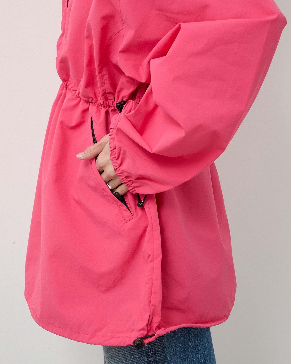 SUPPLEX NYLON ANORAK DRESS
