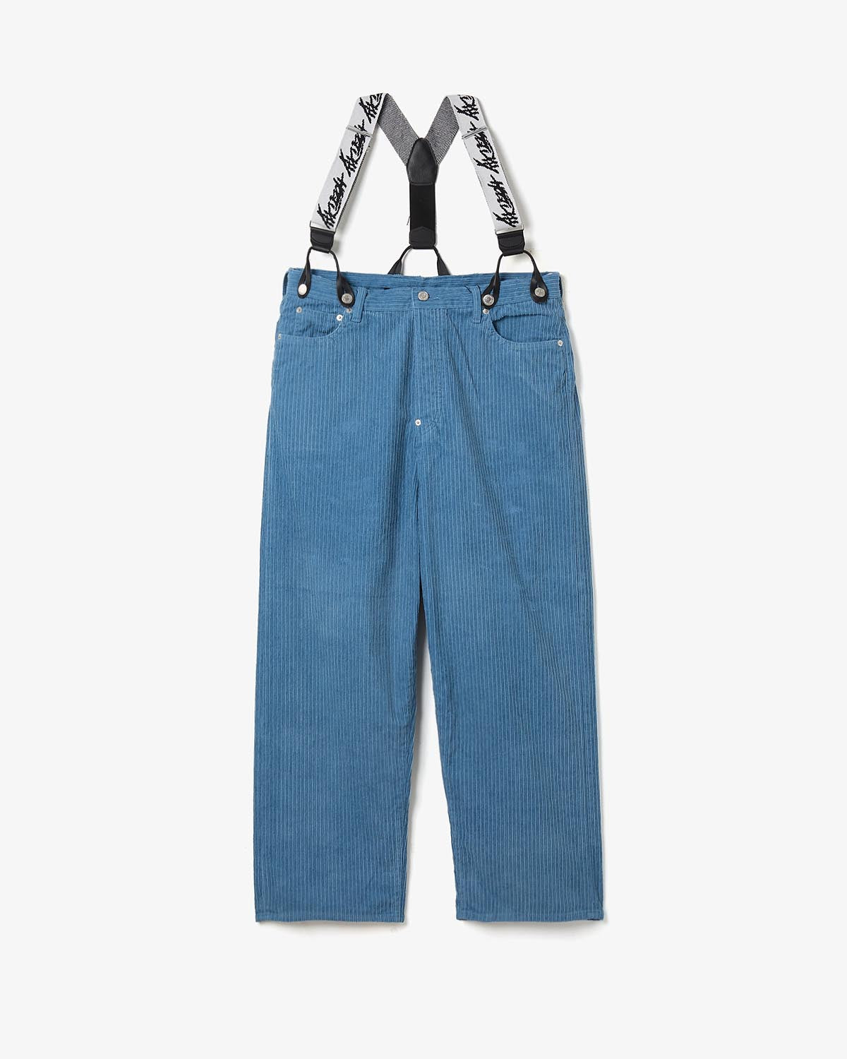 DAMAGE CORDUROY SUSPENDER PANTS