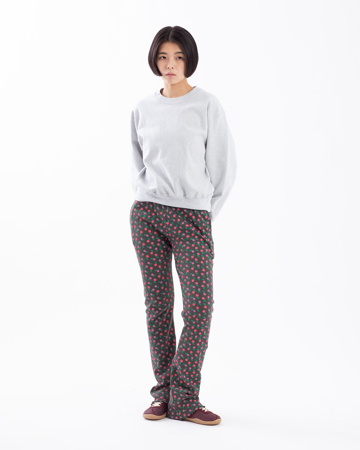 SUPER RIB PANTS（FLOWER）