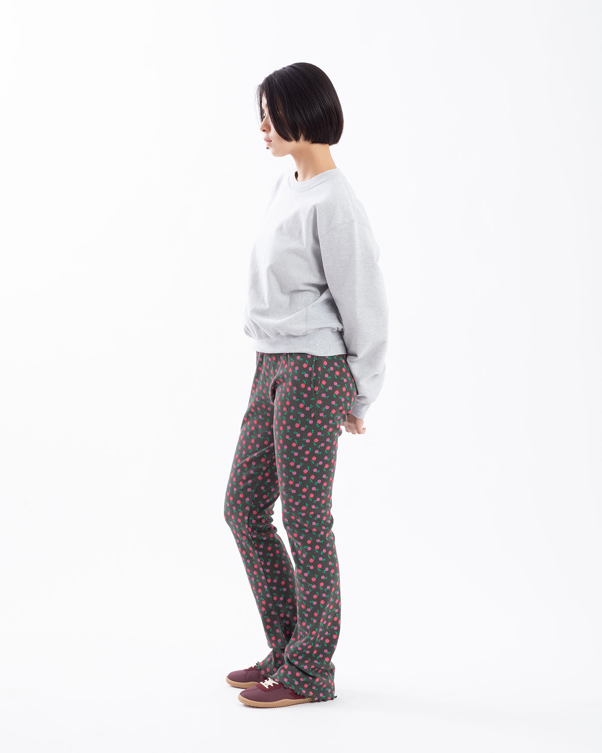 SUPER RIB PANTS（FLOWER）
