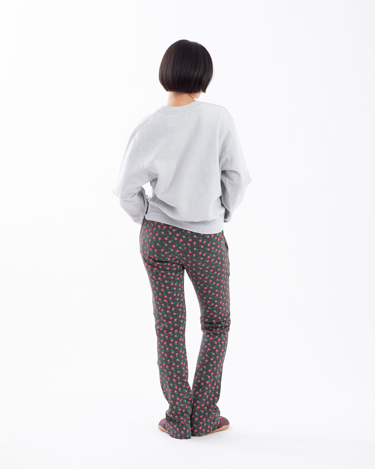 SUPER RIB PANTS（FLOWER）