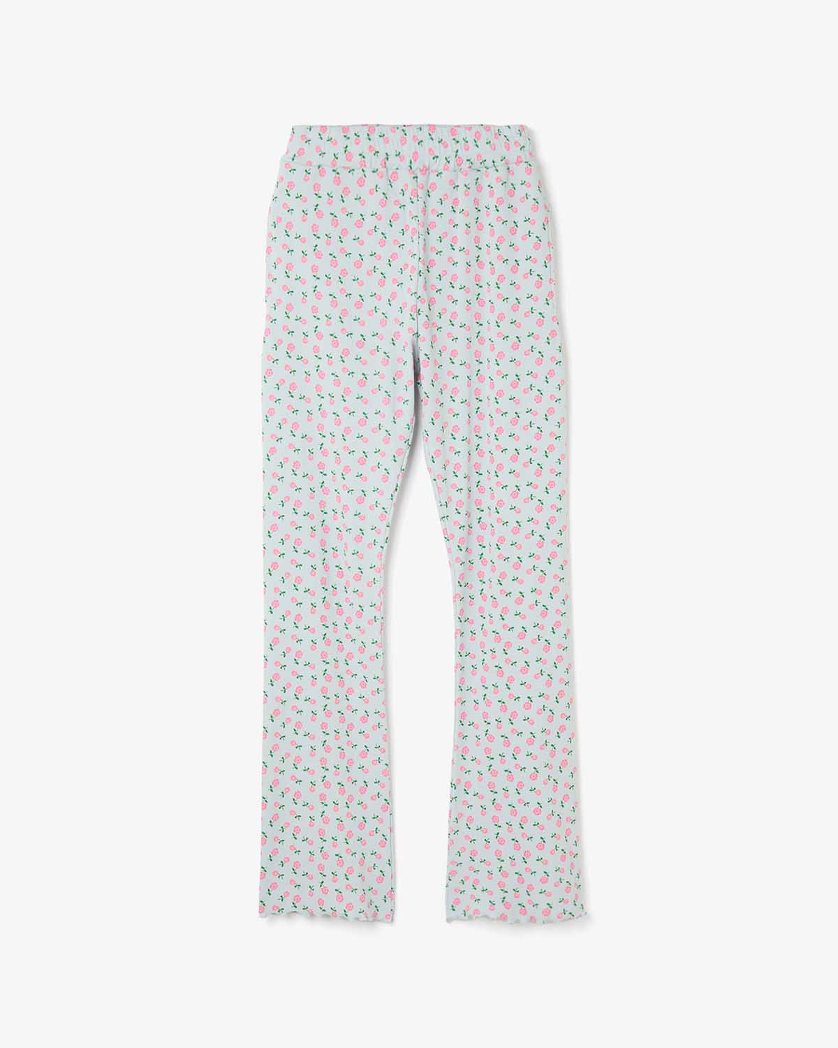 SUPER RIB PANTS（FLOWER）