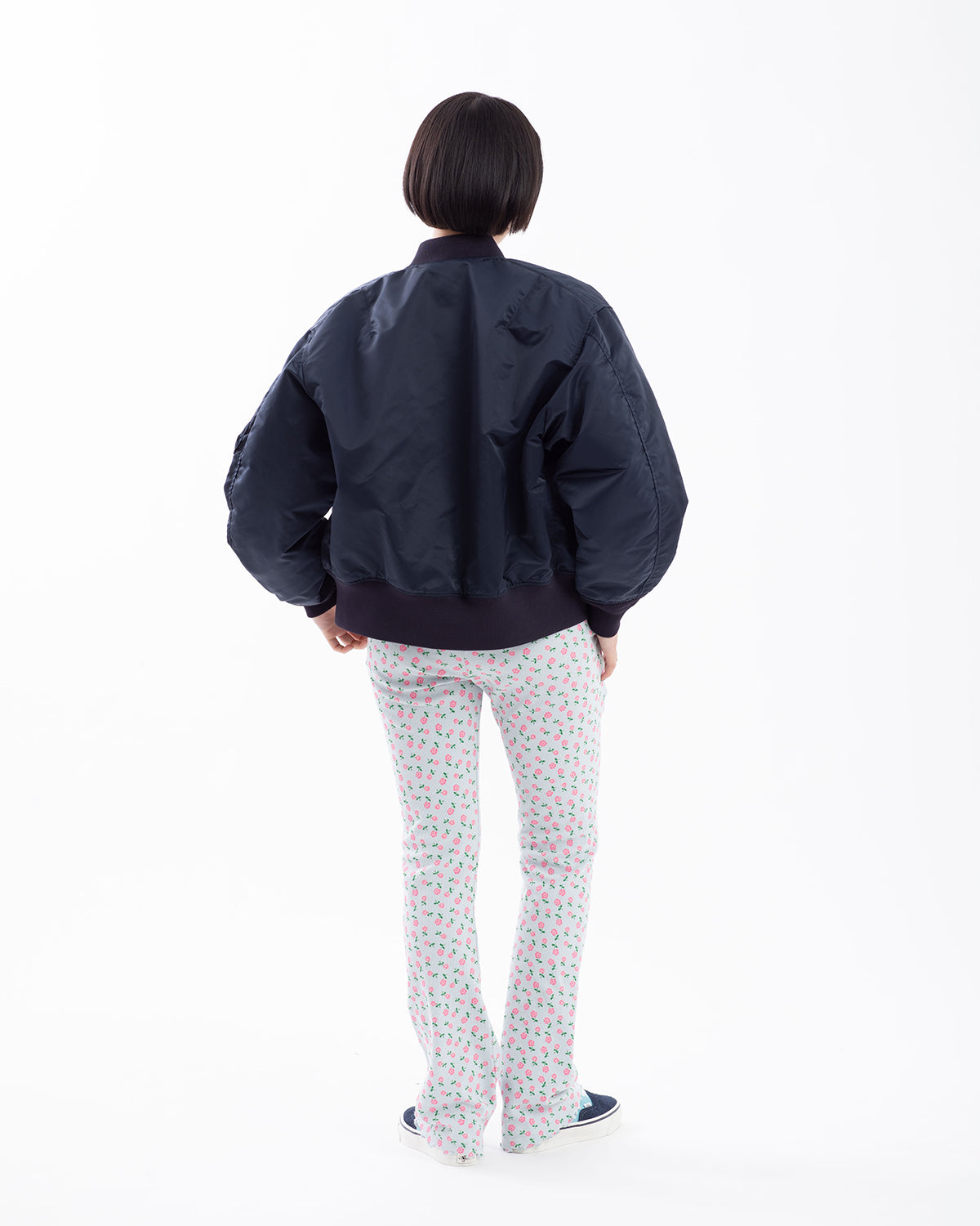 SUPER RIB PANTS（FLOWER）
