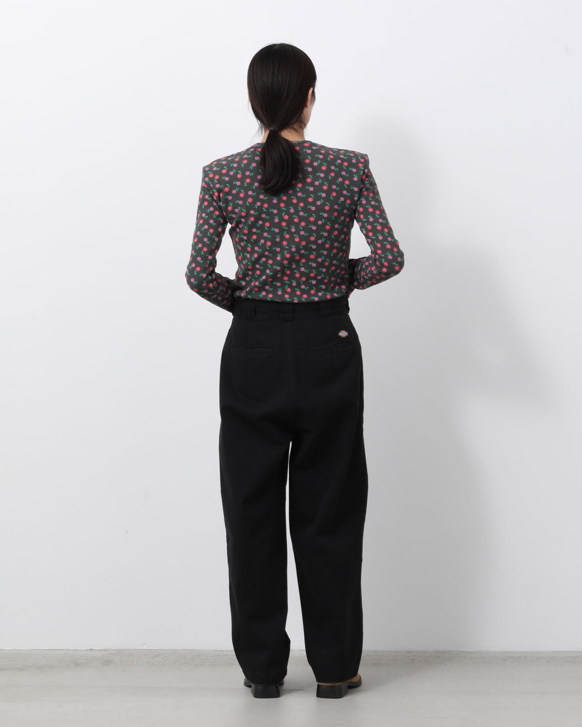 DICKIES DRAWSTRINGS DAMAGE 2TUCK PANTS