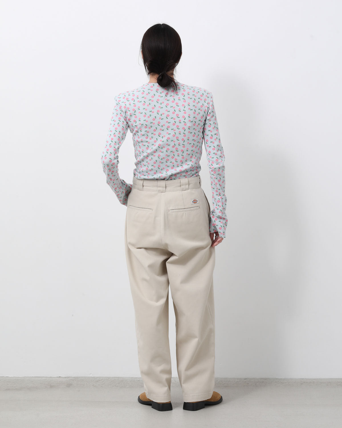 DICKIES DRAWSTRINGS DAMAGE 2TUCK PANTS