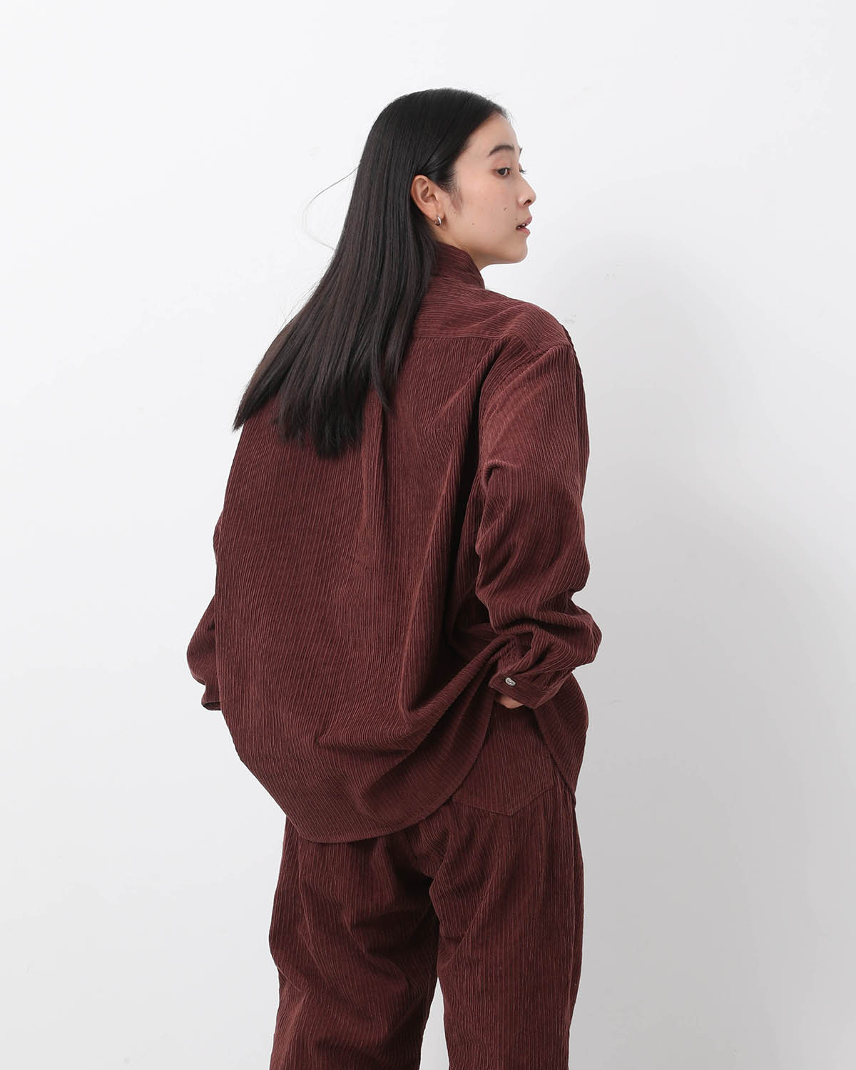 DAMAGE CORDUROY BIG SHIRT JACKET