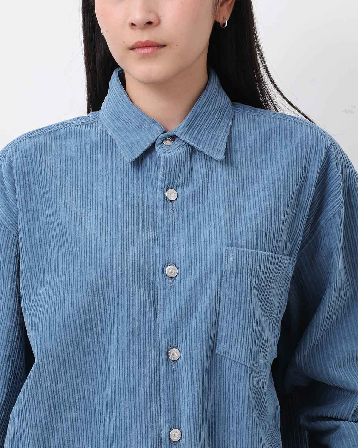 DAMAGE CORDUROY BIG SHIRT JACKET