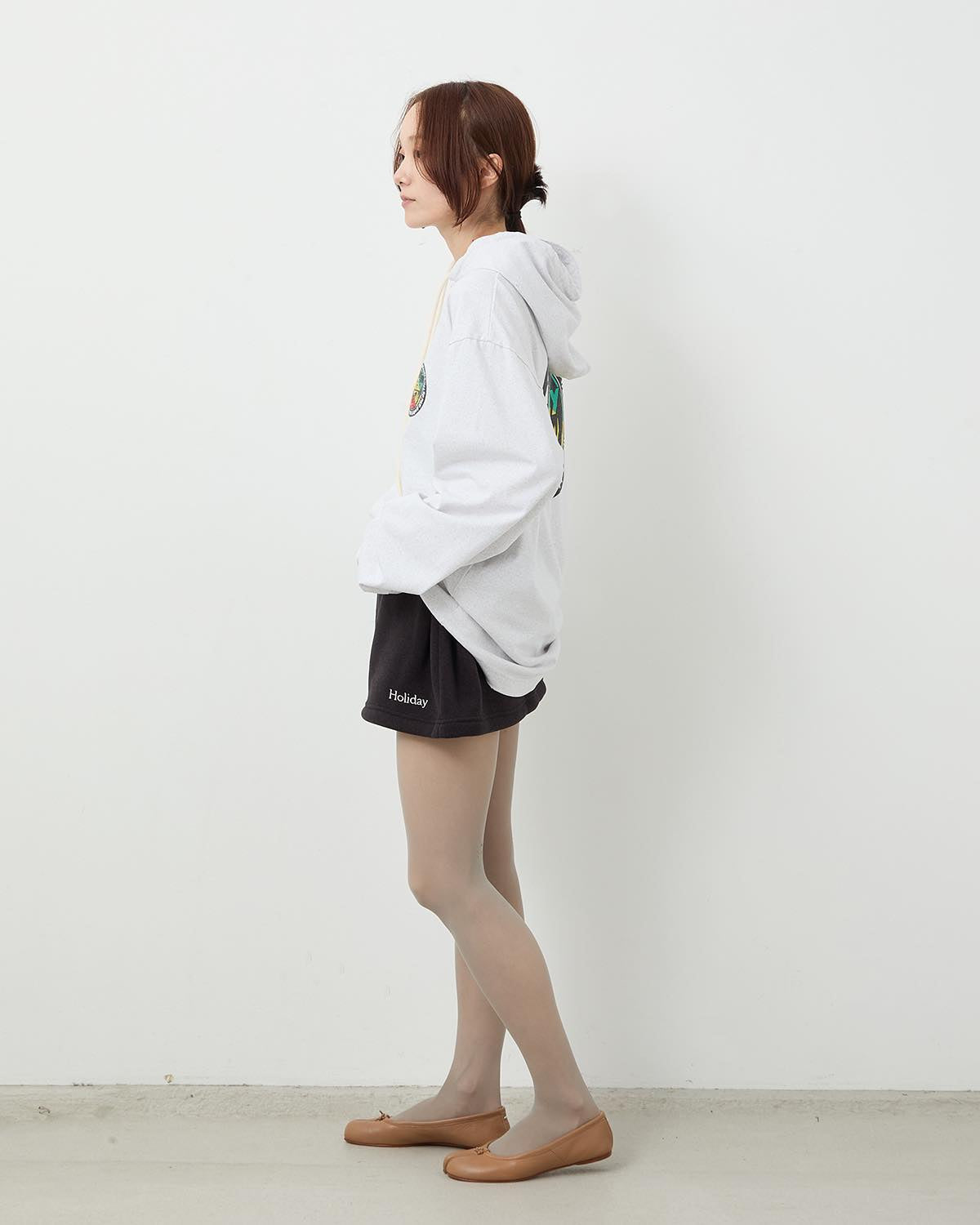THERMAL PRO FLEECE TUCK MINI SKIRT