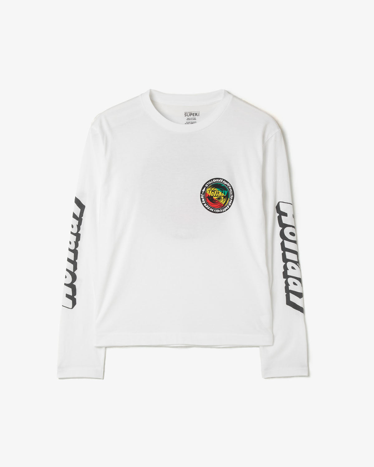 SUPER FINE L/S T-SHIRT（RASTA CIRCLE）
