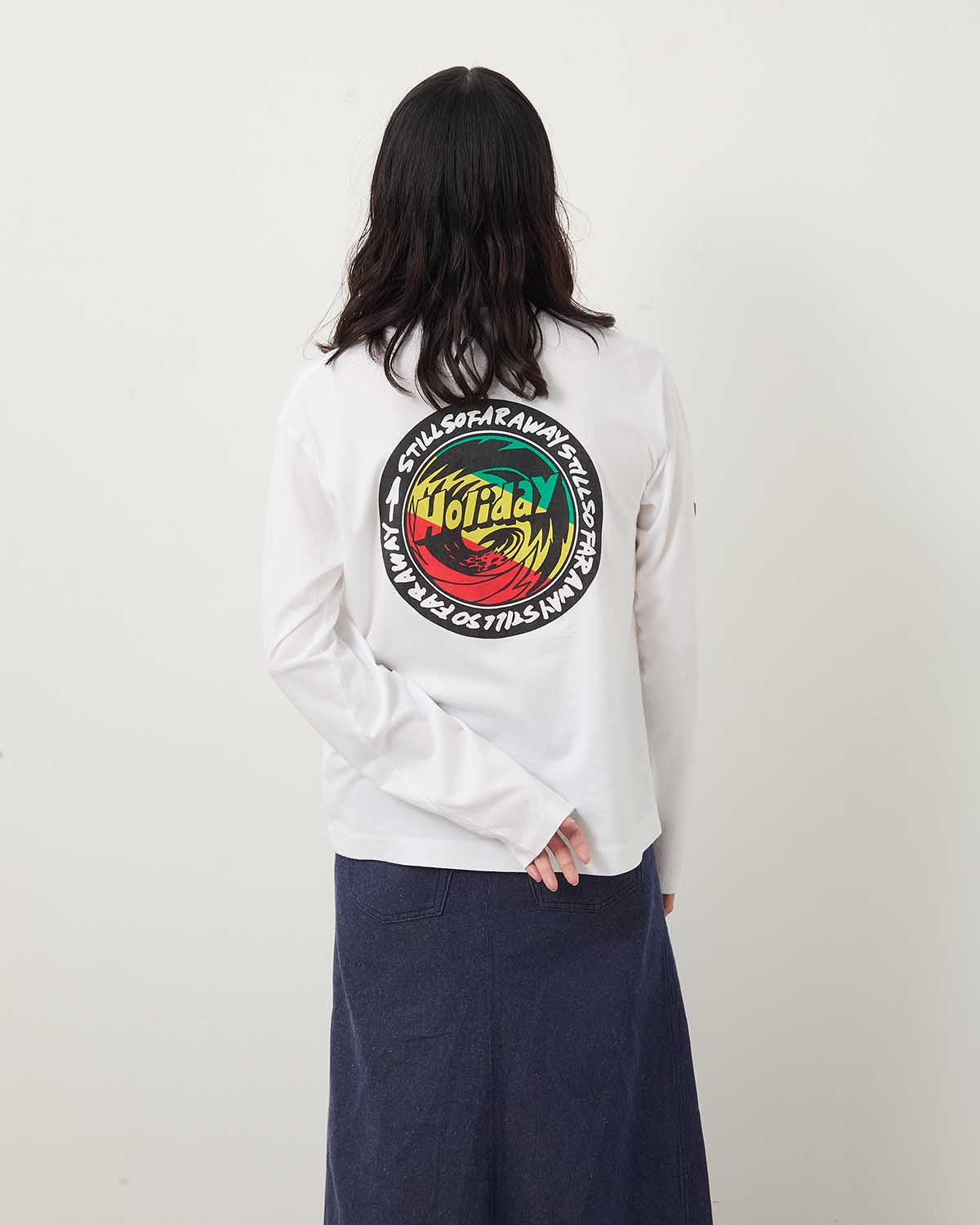 SUPER FINE L/S T-SHIRT（RASTA CIRCLE）