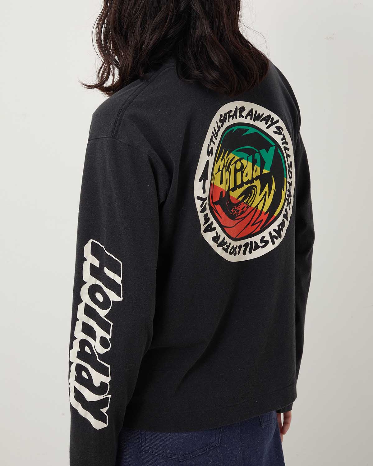 SUPER FINE L/S T-SHIRT（RASTA CIRCLE）