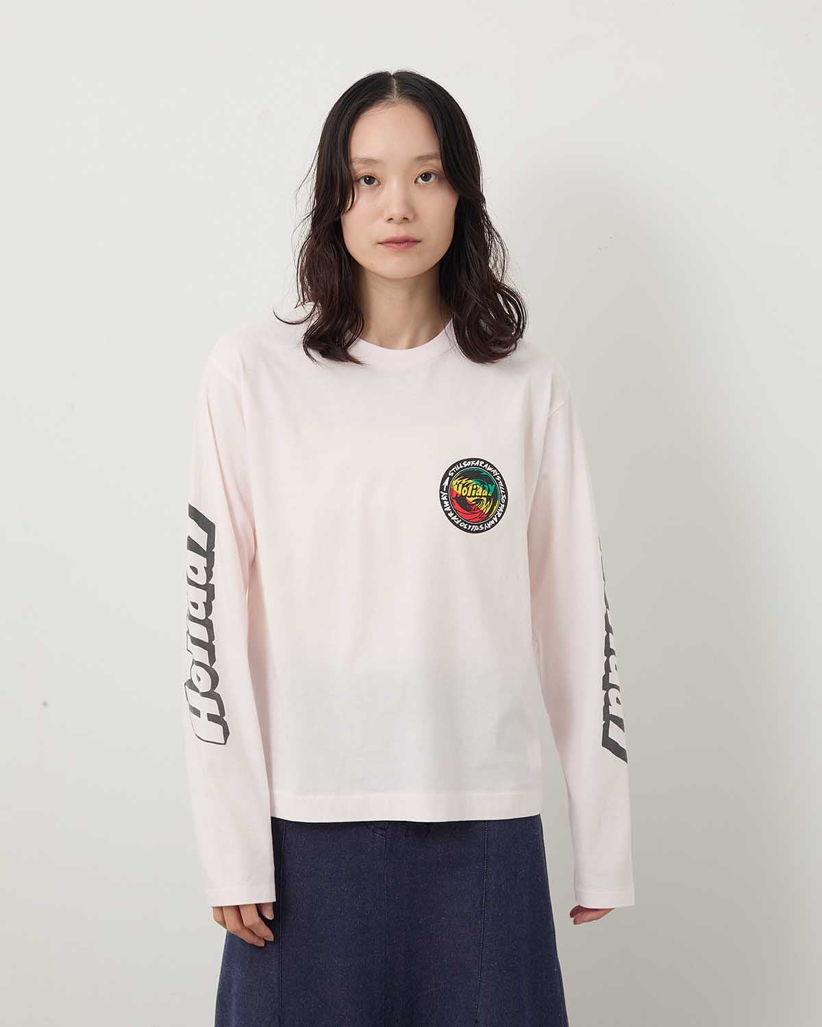 SUPER FINE L/S T-SHIRT（RASTA CIRCLE）