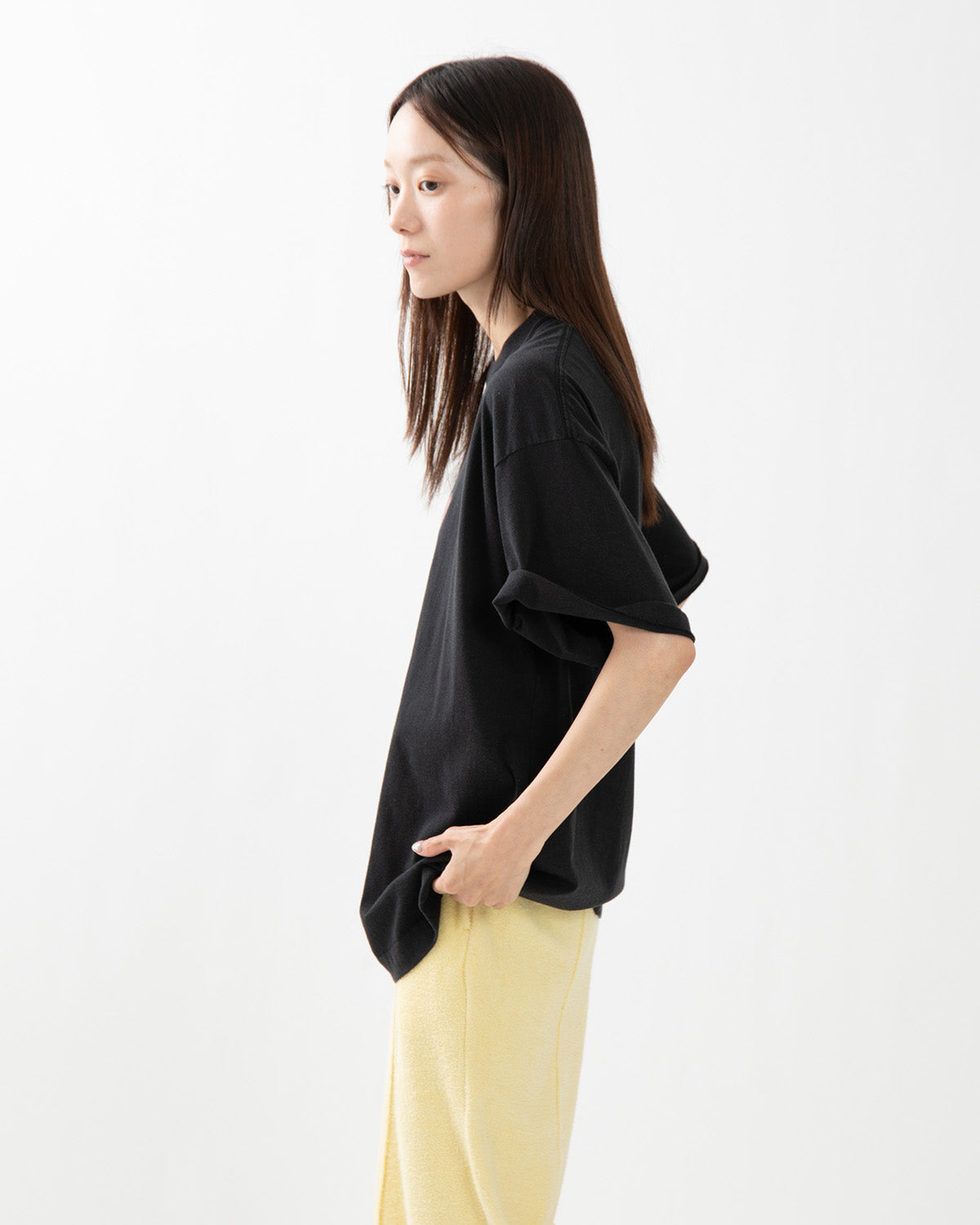 SUPER FINE S/S T-SHIRT（LOOPHOLE）