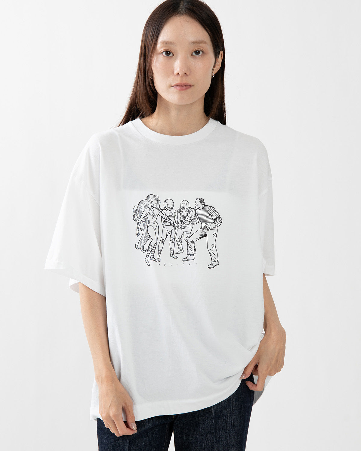 SUPER FINE S/S T-SHIRT（HEROES）