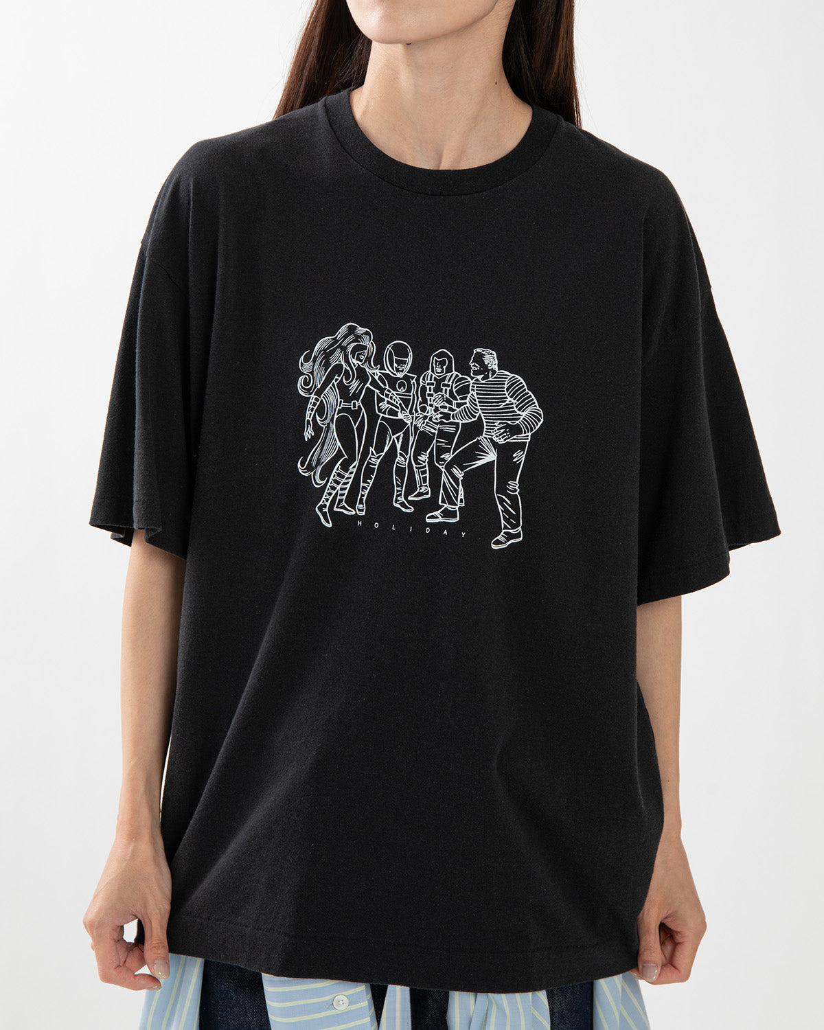SUPER FINE S/S T-SHIRT（HEROES）