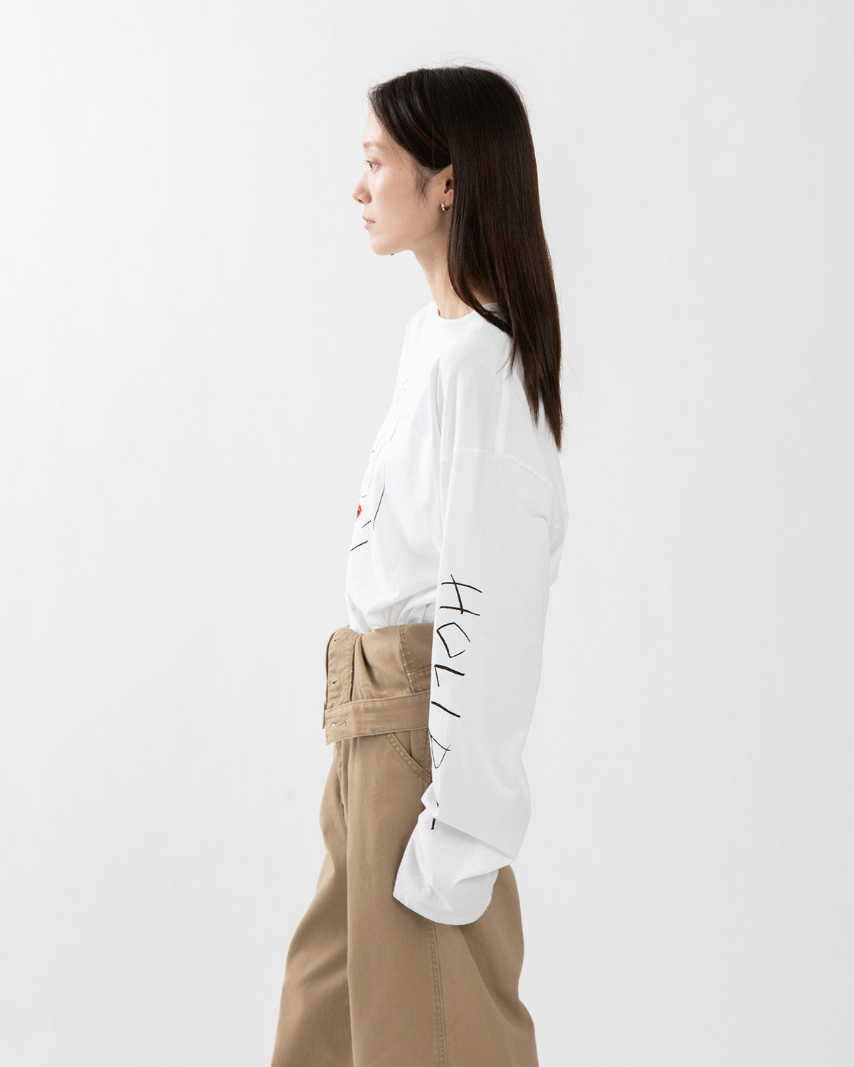 SUPER FINE L/S T-SHIRT（SUZUME）