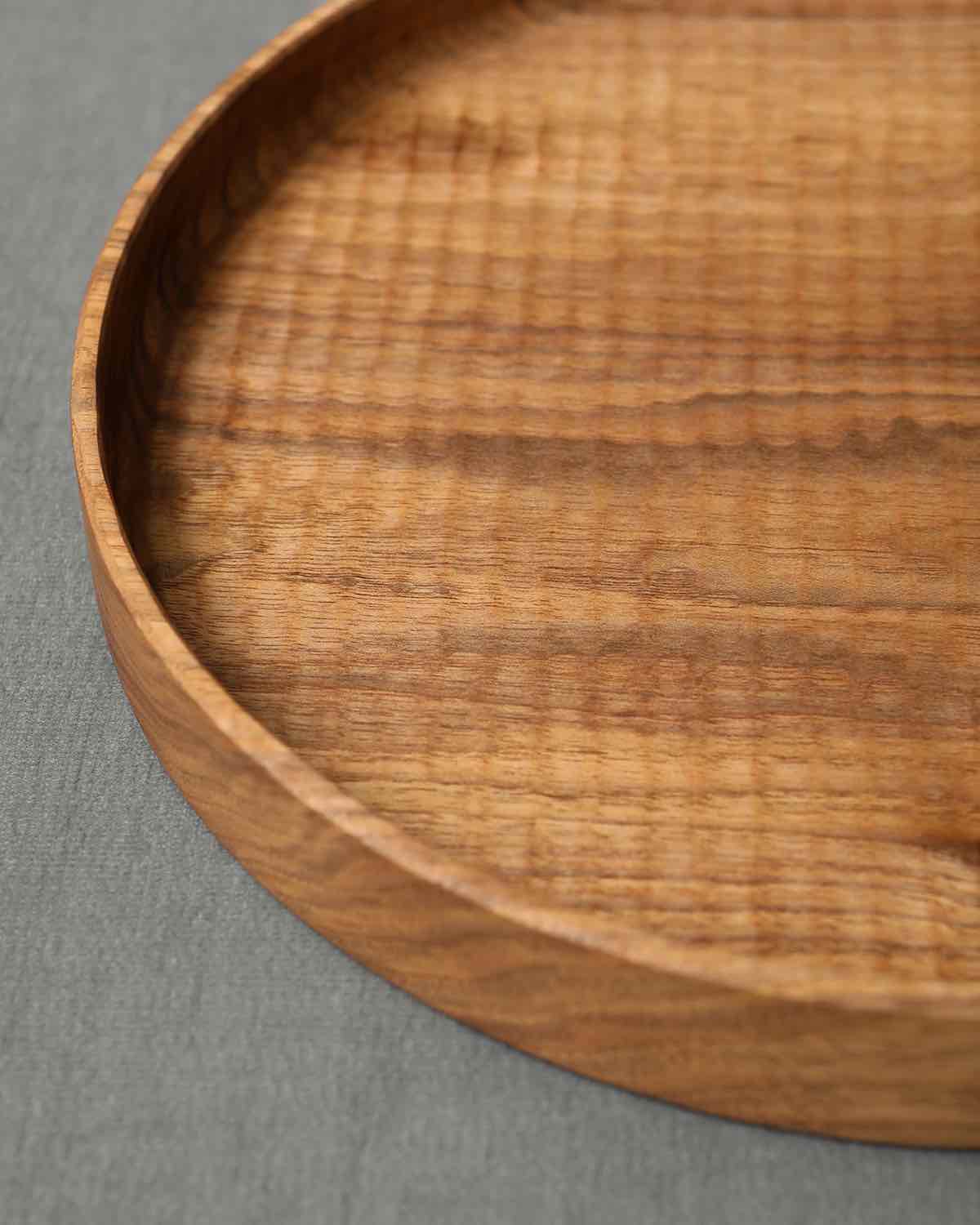 WALNUT TRAY Φ240