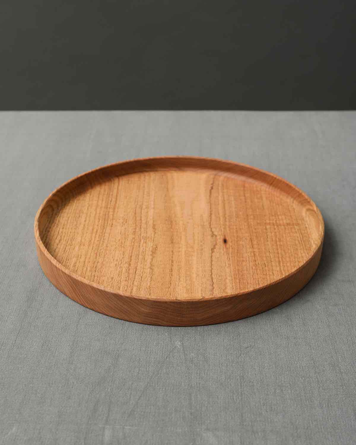 WALNUT TRAY Φ280