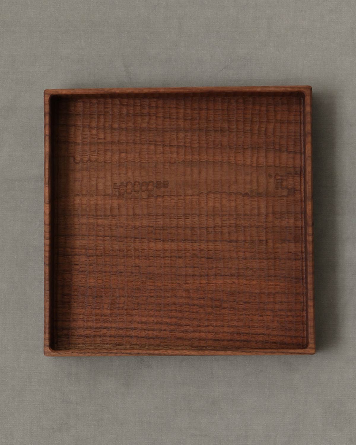 WALNUT DEEP SQUARE TRAY (SQUARE)