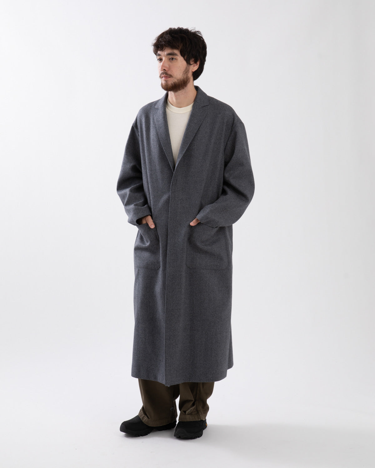 WOOL SHOP COAT