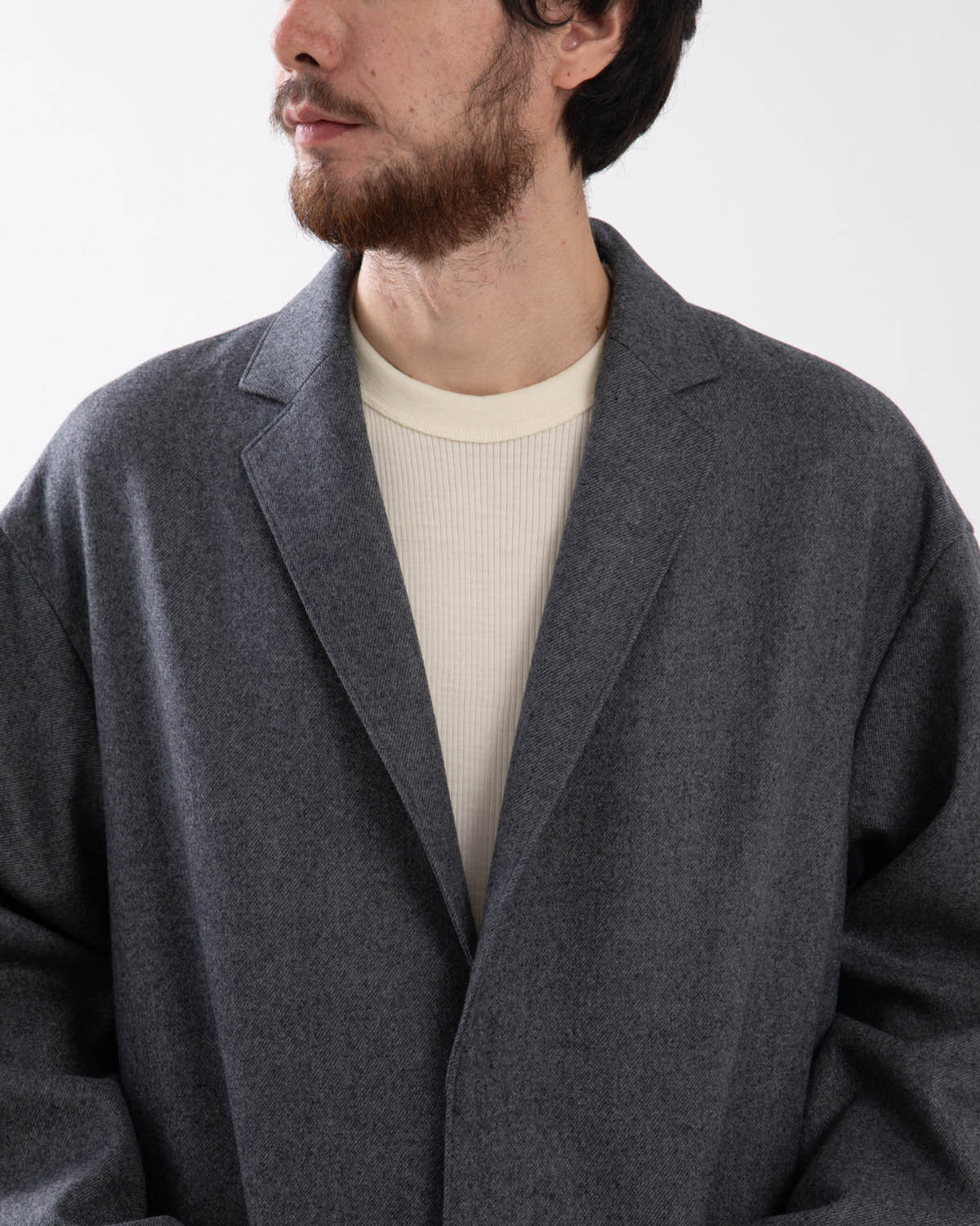 WOOL SHOP COAT