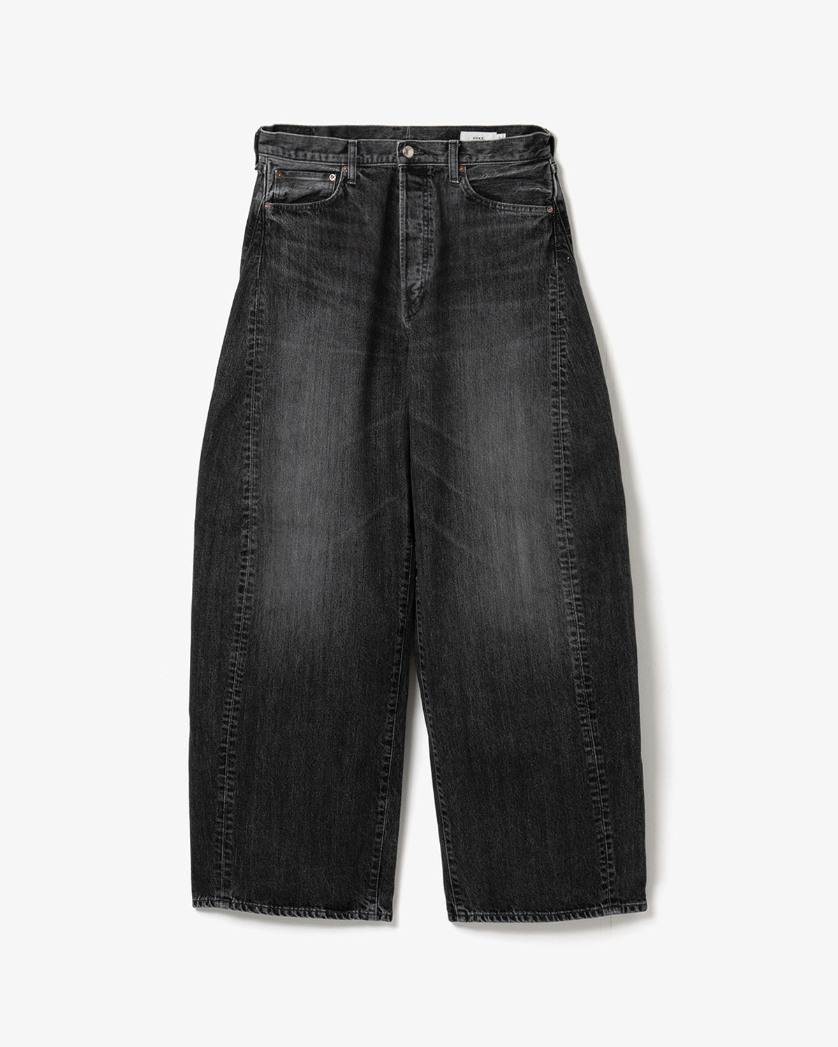 BARREL-LEG DENIM JEANS