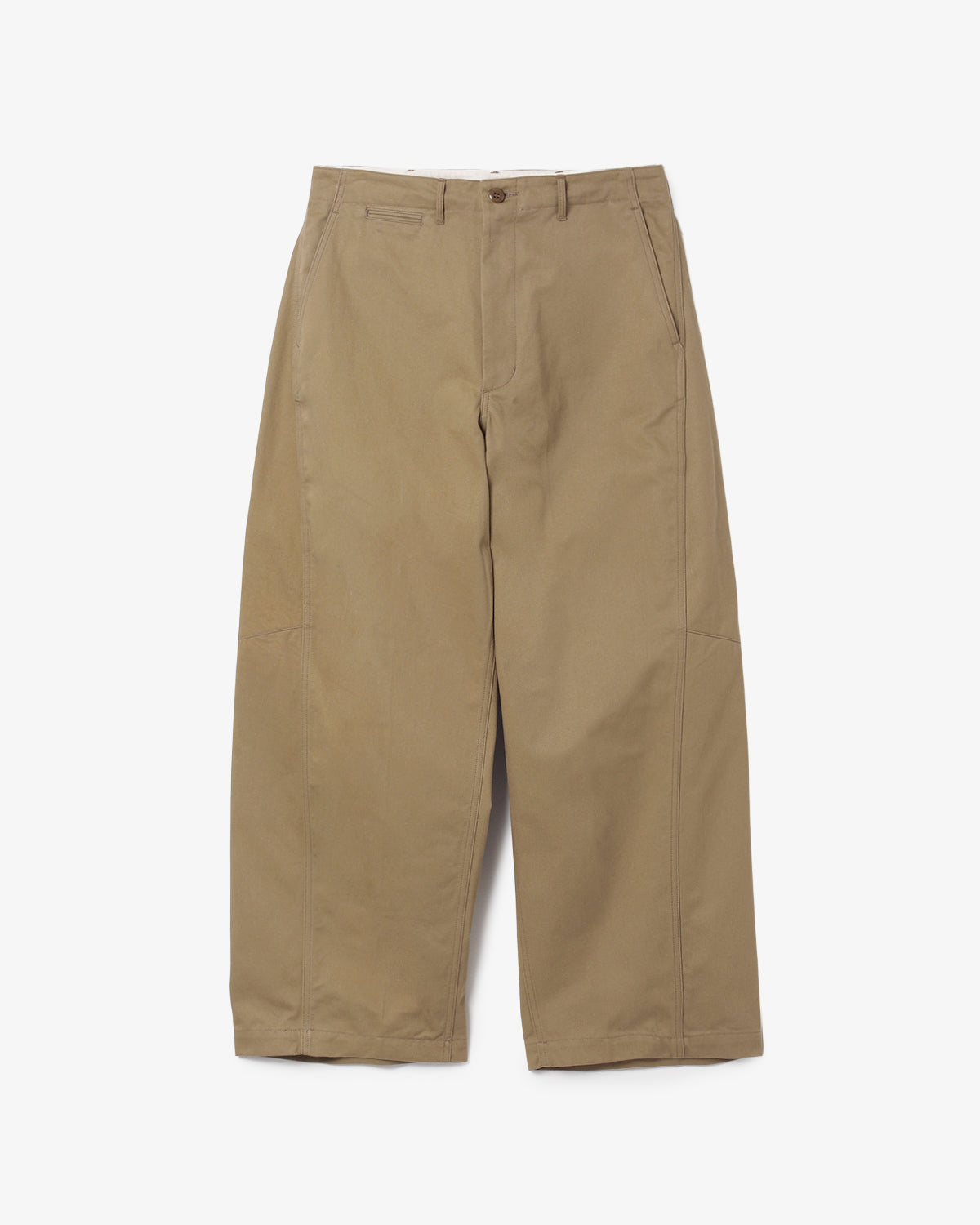 BARREL LEG CHINO TROUSERS