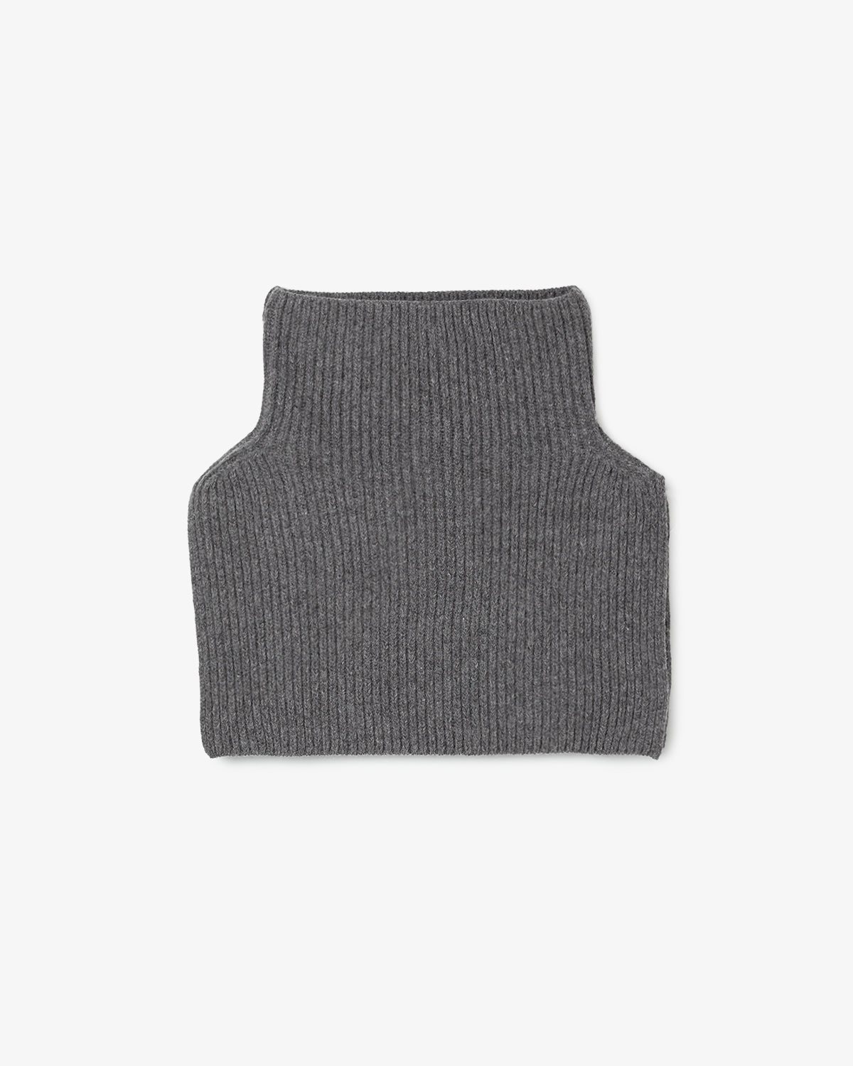 RIBBED NECK WARMER