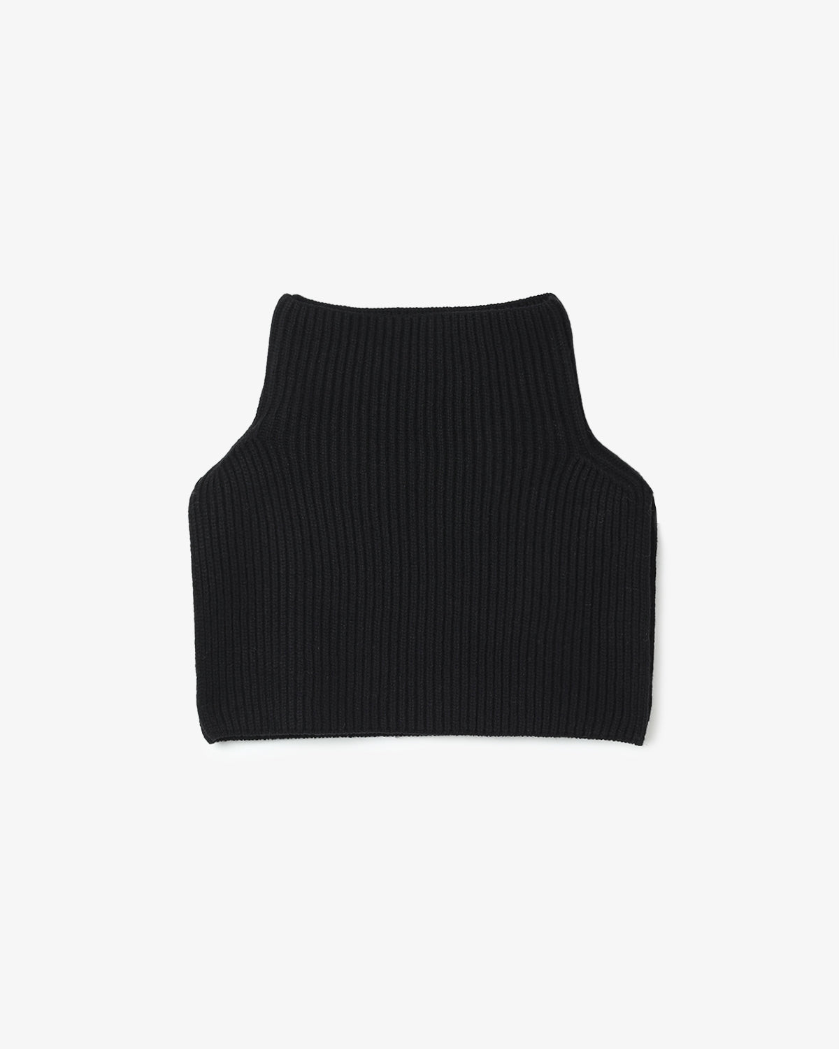 RIBBED NECK WARMER
