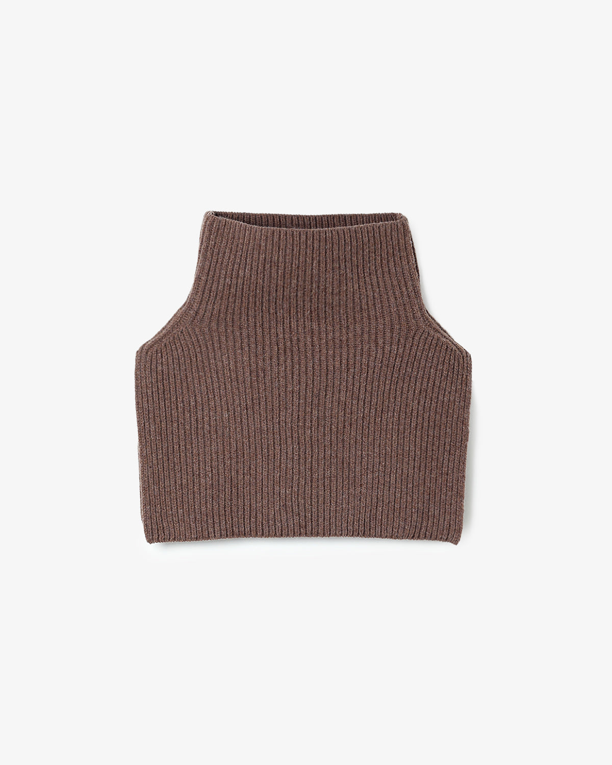 RIBBED NECK WARMER