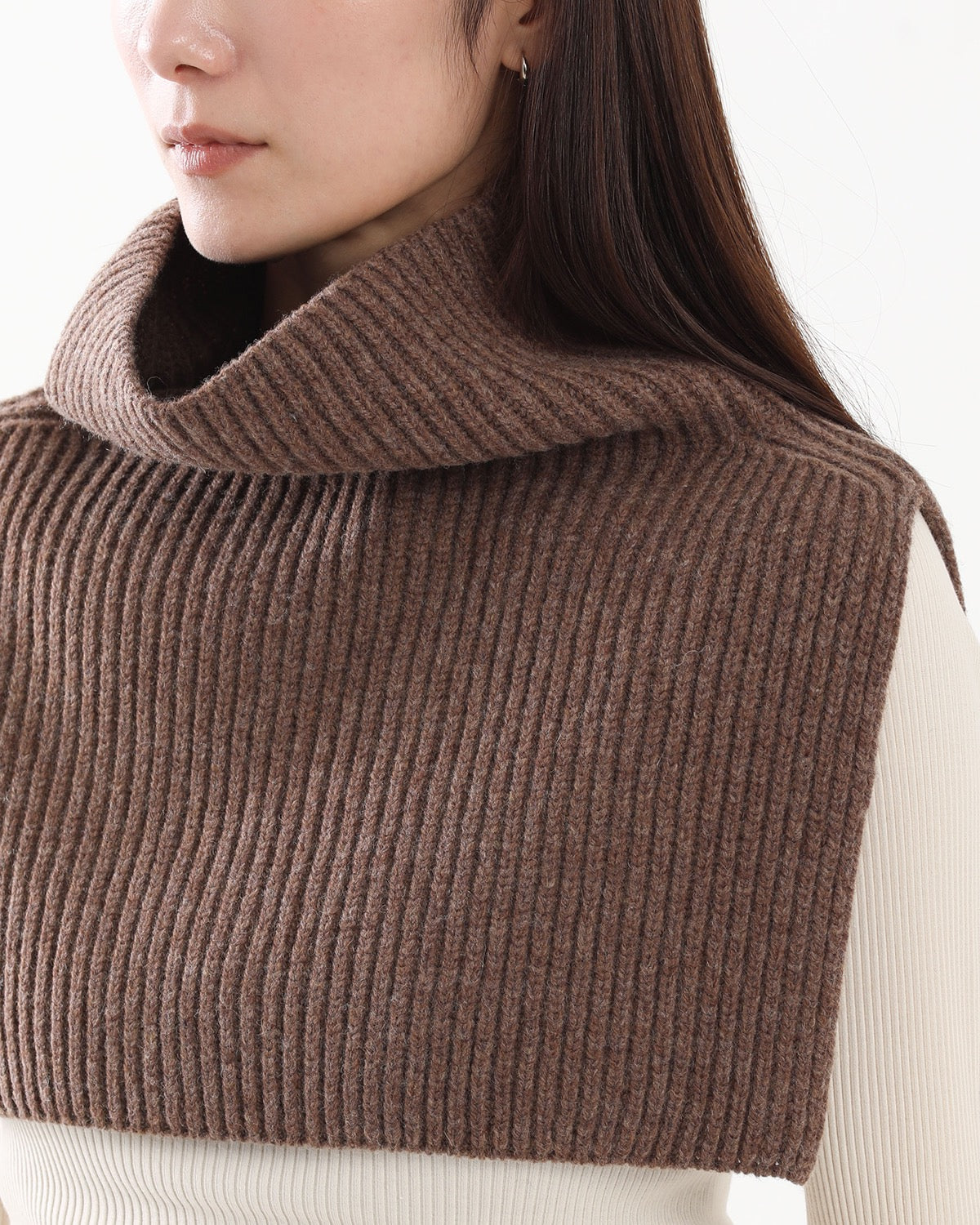 RIBBED NECK WARMER