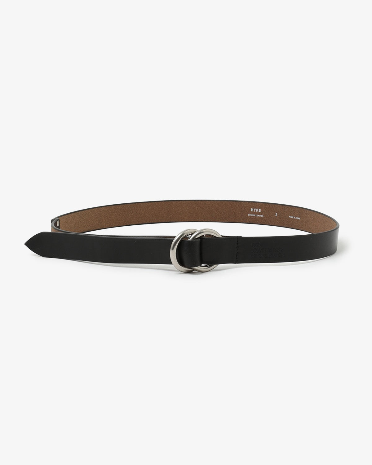LEATHER RING BELT