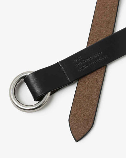 LEATHER RING BELT