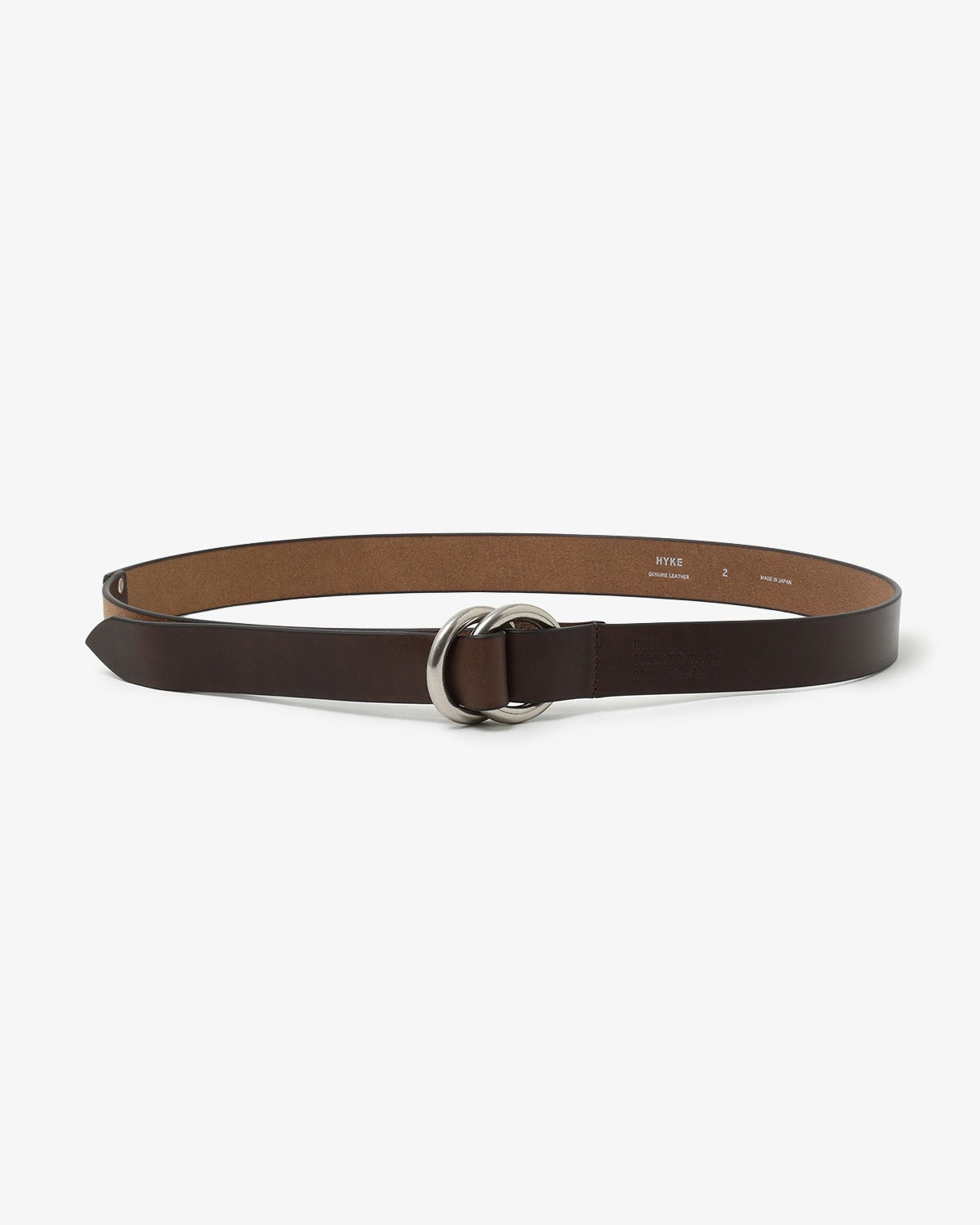 LEATHER RING BELT