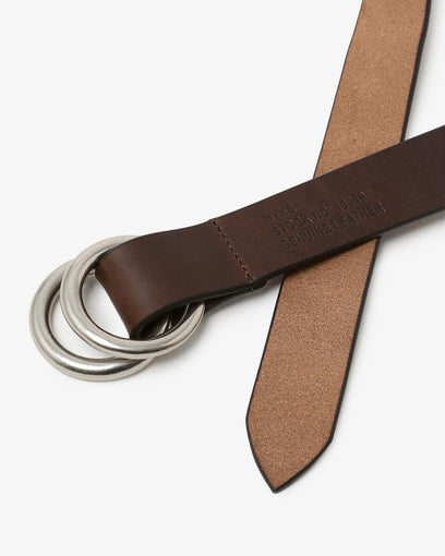 LEATHER RING BELT