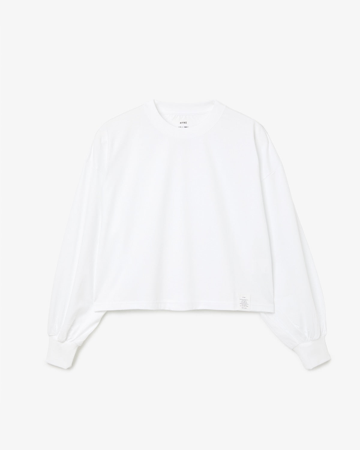 CROPPED LONG-SLV TEE / BIG FIT (6.5OZ)