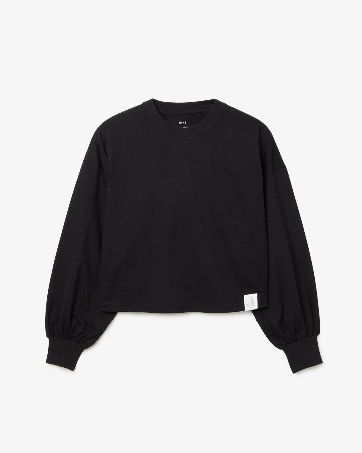 CROPPED LONG-SLV TEE / BIG FIT (6.5OZ)