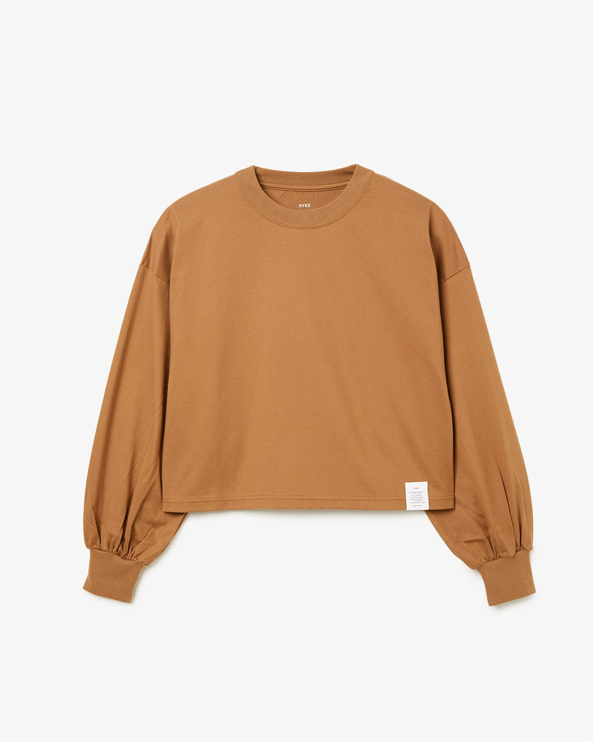 CROPPED LONG-SLV TEE / BIG FIT (6.5OZ)