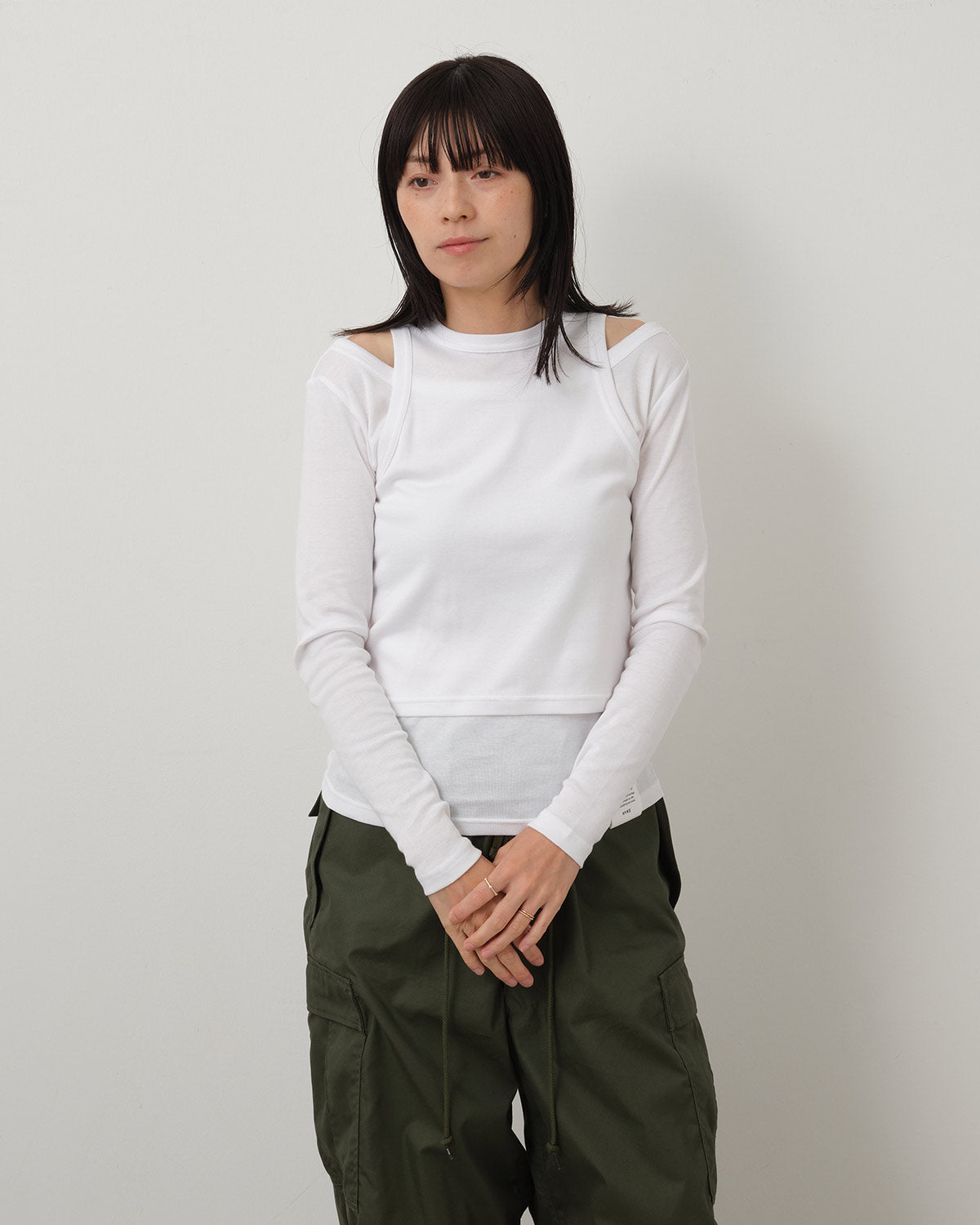 LAYERED LONG-SLV TEE